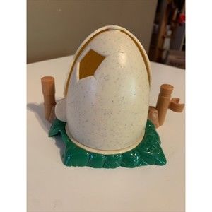 Little People Dinosaur Hatching Egg Part Of The Dino Set Cream